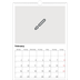 A3 photo calendars — Design your own calendar [February]