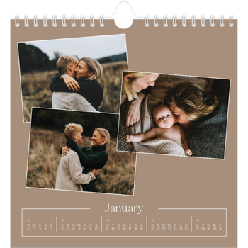 Square Photo Calendar — Crafted memories