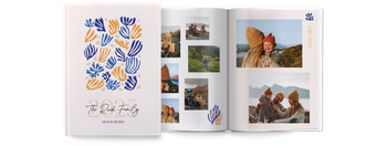 Photo Books — Minimalist coral