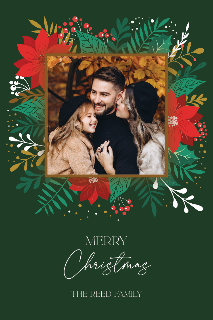 Cards — Burst of foliage