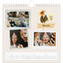 Square calendars  — Vintage scrapbooking [March]