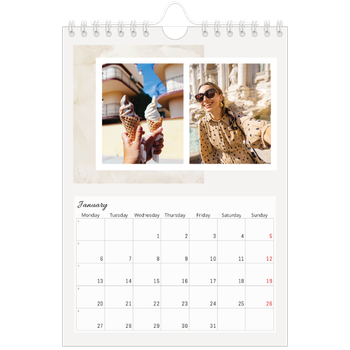 A5 portrait — Muted tones