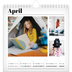Square calendars  — Hot off the press [April]