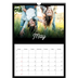 A3 photo calendars — Black minimal [cover]
