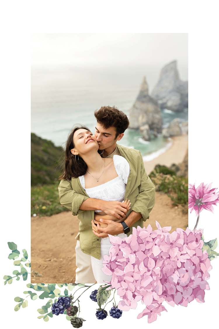 Save the date — Lilac flowers