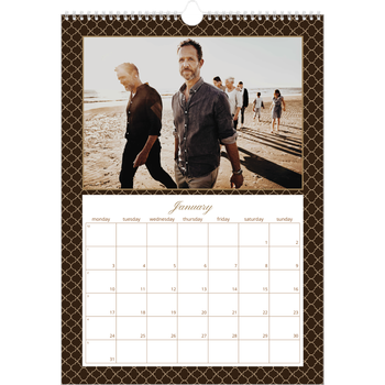 A3 Photo Calendar — Vintage monochrome