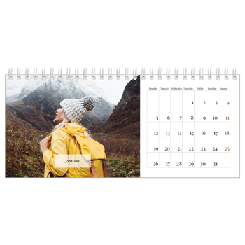 Desk Photo Calendar — Classic calendar