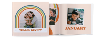 Photo Books — Retro rainbow