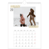 A4 Photo Calendar — Couple type [January]