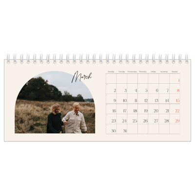 Desk calendars — Arch memories [March]