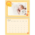 A4 Double Photo Calendar — Cute animals [March]