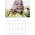 A4 Double Photo Calendar — Flower motif [February]